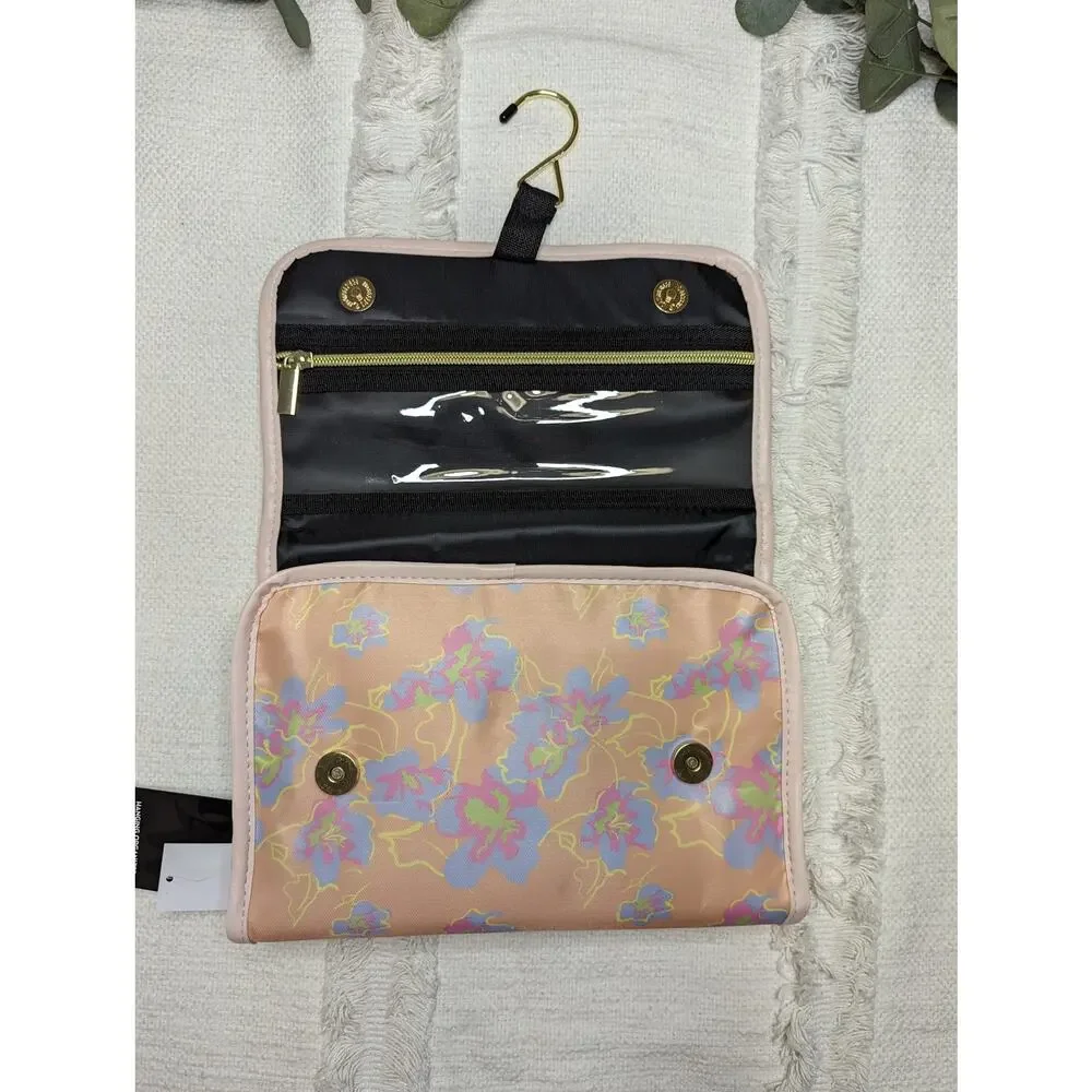 Nine West Hanging Travel Organizer in Peach Floral